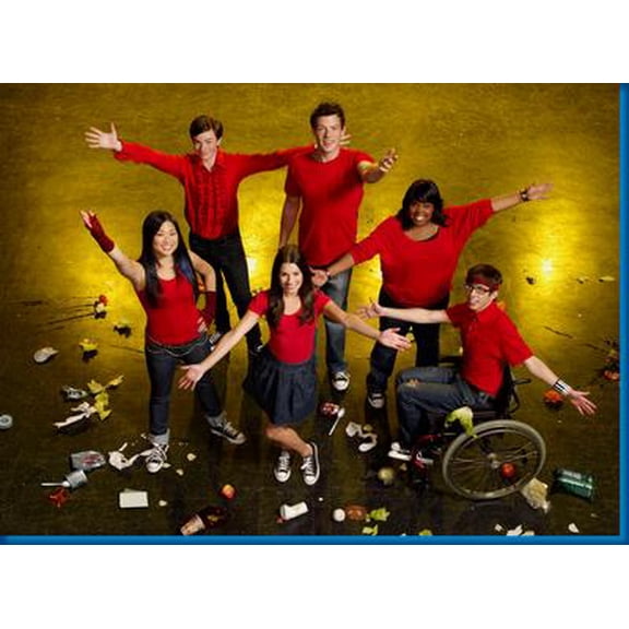 Glee Arms Up Poster Art Poster 24x36 Unframed, Age: Adults, Rectangle Best Posters