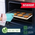 thumbnail image 6 of Premium Sheet Pan Set - Aluminized Steel with Ceramic Non-Stick, Heavy-Duty Bakeware for Cake, Bread - Even Heat Distribution - KFCC Premium Ceramic Inside, Colored Outside - Oven-Safe - Gold, 6 of 7