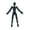 Black, variant on T13 Action Figure Set,Dummy T13 Multi Jointed Movable,for Collectors Desktop Decorations Movability 3D Printed Toys,Nova 13 Action Figures Desktop Decorations for Game Lovers Toy Black