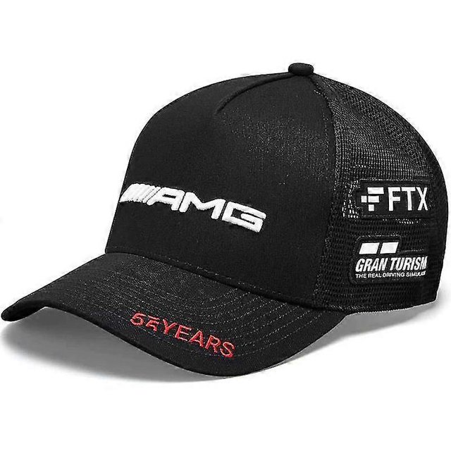 Mercedes Benz Logo Breathable Baseball Cap Adjustable Sport Hat for Men Women