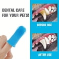 thumbnail image 2 of 2-Pack Soft Silicone Dog Toothbrushes - Gentle 360º Brushing Kit for Small & Large Pets, Recyclable, Easy to Use Finger Toothbrush for Effective Dog Teeth Cleaning, 2 of 5