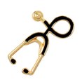 thumbnail image 4 of EeaseCA Broche au Design d'Échomètre de Mode Concise Rétro Unique Décoration Exquise Cadeau Épinglette (Or), 4 of 7
