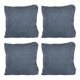 thumbnail image 1 of Cojin Decorativo Cuadrado Grande Set de 4 Duke Azul, 1 of 4