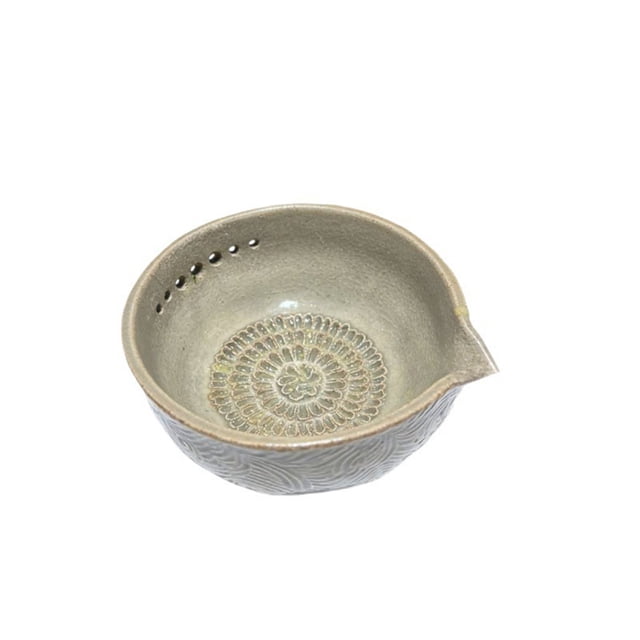 Advancent de hierbas para picar, rallador fresco, de hierbas, cuchara para colocar en un tazón, rallador, rallador, molienda simple, excelente Cocina y Comedor 7 hoyos