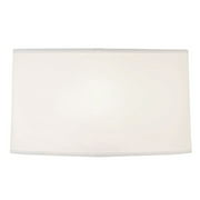 Design Classics Lighting Large White Oval Linen Lamp Shade