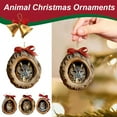 thumbnail image 2 of QHUDLV Christmas Animal Ornament, Tree Hanging Decor, Cute Festive Gift, 2 of 9