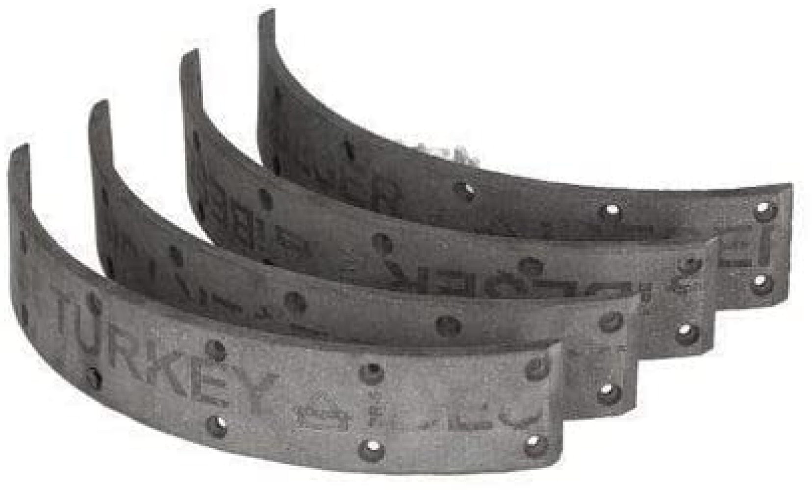 Brake Shoe Lining Kit With Rivets Fit For Massey Ferguson 35 35X 135 240 Tractor 