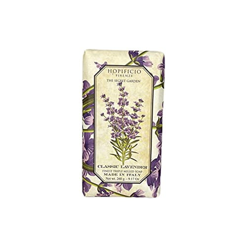 HOPIFICIO Classic Lavender Handmade Soap. Finest Milled AllNatural Bar