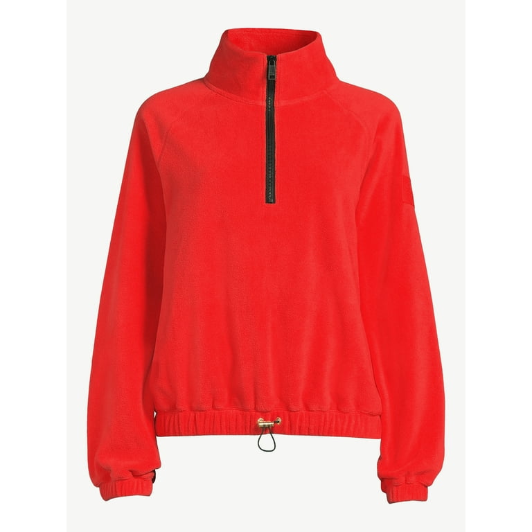 Women's fleece pullover walmart cheap