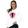 thumbnail image 5 of Betty Boop Fans Lovers Cute Heart Women's Long Sleeve T Shirt Brisco Brands S, 5 of 6