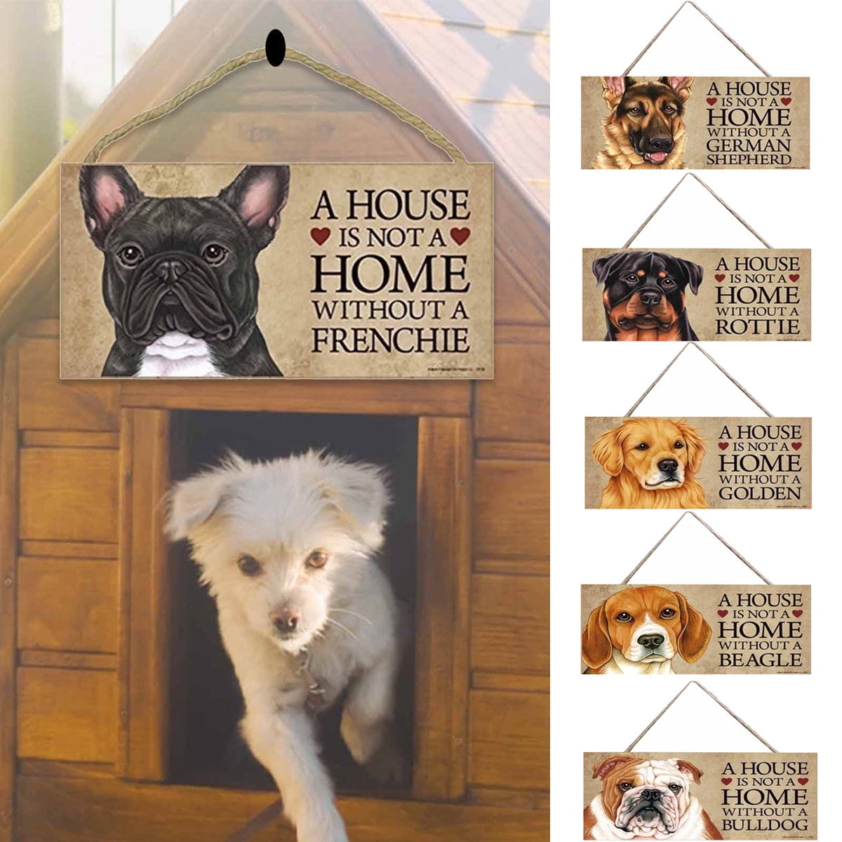 dog on premises sign walmart