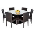 thumbnail image 1 of Belle Table à Manger avec 6 Chaises Sans Bras de 60 Po, 1 of 2