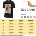 thumbnail image 3 of Jean Michel Basquiat Men's T Shirt Cotton Tee Basic Short Sleeve Crewneck Shirt Tops Black, 3 of 5