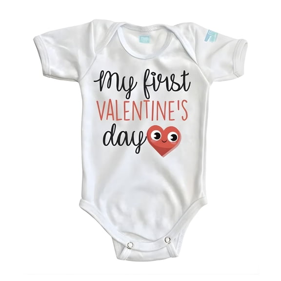Pañalero My First Valentine Corazon 2 San Valentin Ropa Bebe