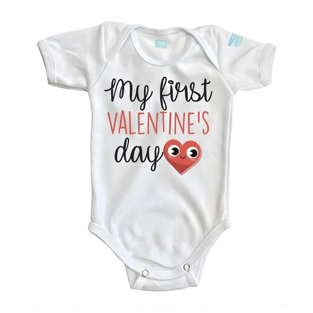 Pañalero My First Valentine Corazon 2 San Valentin Ropa Bebe