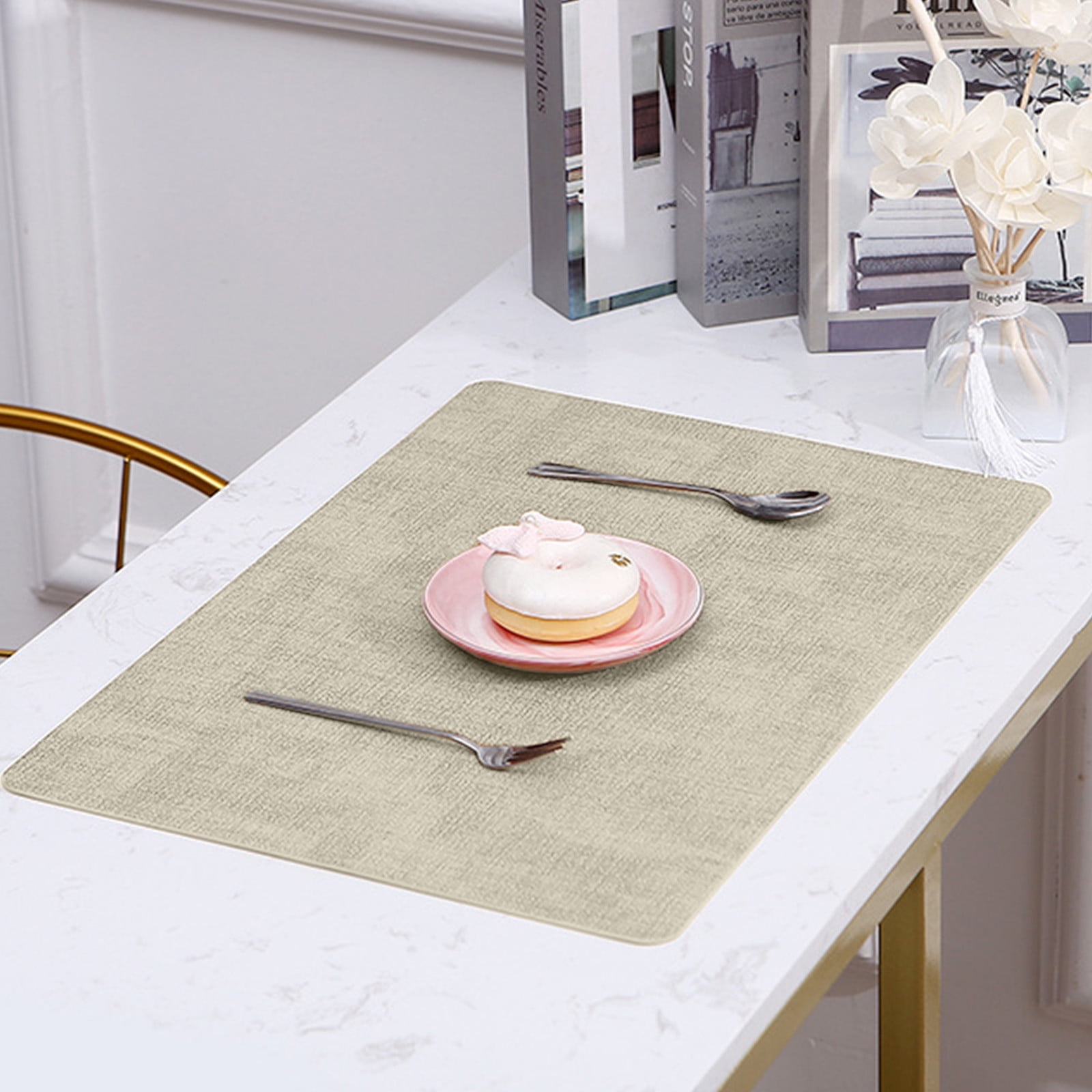 Set de Table et Dessous de Verre Myir JUN, Sets de Table Lot de 4 Set de Table et Dessous de Verre Myir JUN, Sets de Table Lot de 4