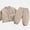 Khaki, variant on Afuyipoi Toddler Girls Fall Winter Fleece Lined Quilted Jacket Set Warm Top for Outdoor Play Yellow Size 3T