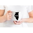thumbnail image 2 of Illinois Bred & IL USA State Map Outline, US Citizen Coffee & Tea Mug Cup (15oz), 2 of 6