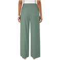 thumbnail image 4 of Women Capri Pants 2026 Summer Linen Cotton Cropped Trouser with Pockets Beach Casual Cruise Fashion Lounge Capris, 4 of 6
