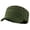 Olive, variant on Unisex Cotton Distressed Layered Frayed Cadet Military Cap