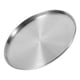 thumbnail image 2 of ColoMX Bandeja de pizza de acero inoxidable para horno bandeja redonda placa de vapor de vapor sin hornear sartén de pizza de pizza de acero inoxidable para restaurante 26 cm, 2 of 7