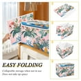 thumbnail image 2 of Yayeee Collapsible Cube Storage Bin with Lid Fabric Closet Decorative Basket with Handles, Vibrant Flowers, 2 of 7