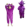 thumbnail image 2 of Pokemon Kids Gengar Kigurumi Pajamas Christmas Gift, 2 of 3