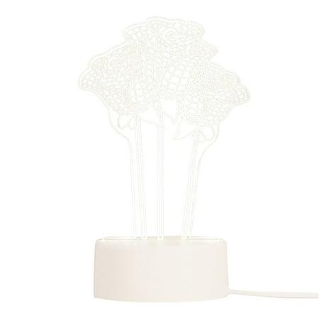 

WANYNG LED light 3D Love Lamp 3D Lamp 3D Lamp Love I Love You 3D Optical Night Light For Valentine s Day Birthday Anniversary Romantic Gifts plug-in led lighting E