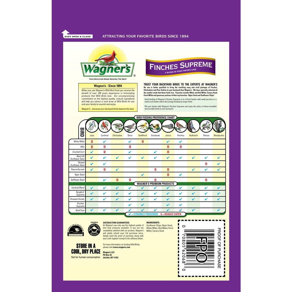 Wagner's 5 Lb Finches Supreme