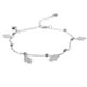 thumbnail image 2 of Tobillera bohemia para mujer con borla de cristal Cadena de pie Hugo, 2 of 10