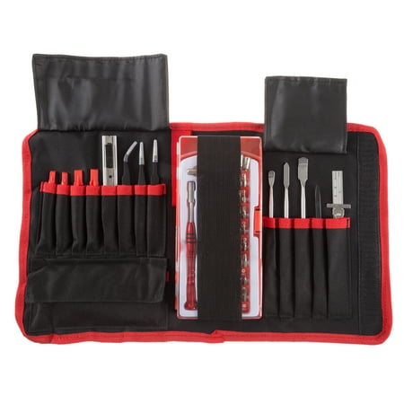 

Stalwart Electronic Repair Tech Tool Kit- 70 Piece Set with Precision Screwdriver Bits Tweezers and More For Repairing Cell Phone/Tablet/Laptop