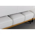 thumbnail image 6 of EK-L8005M White and Yellow Color With Sectional Faux Leather and Leather Match, 6 of 6