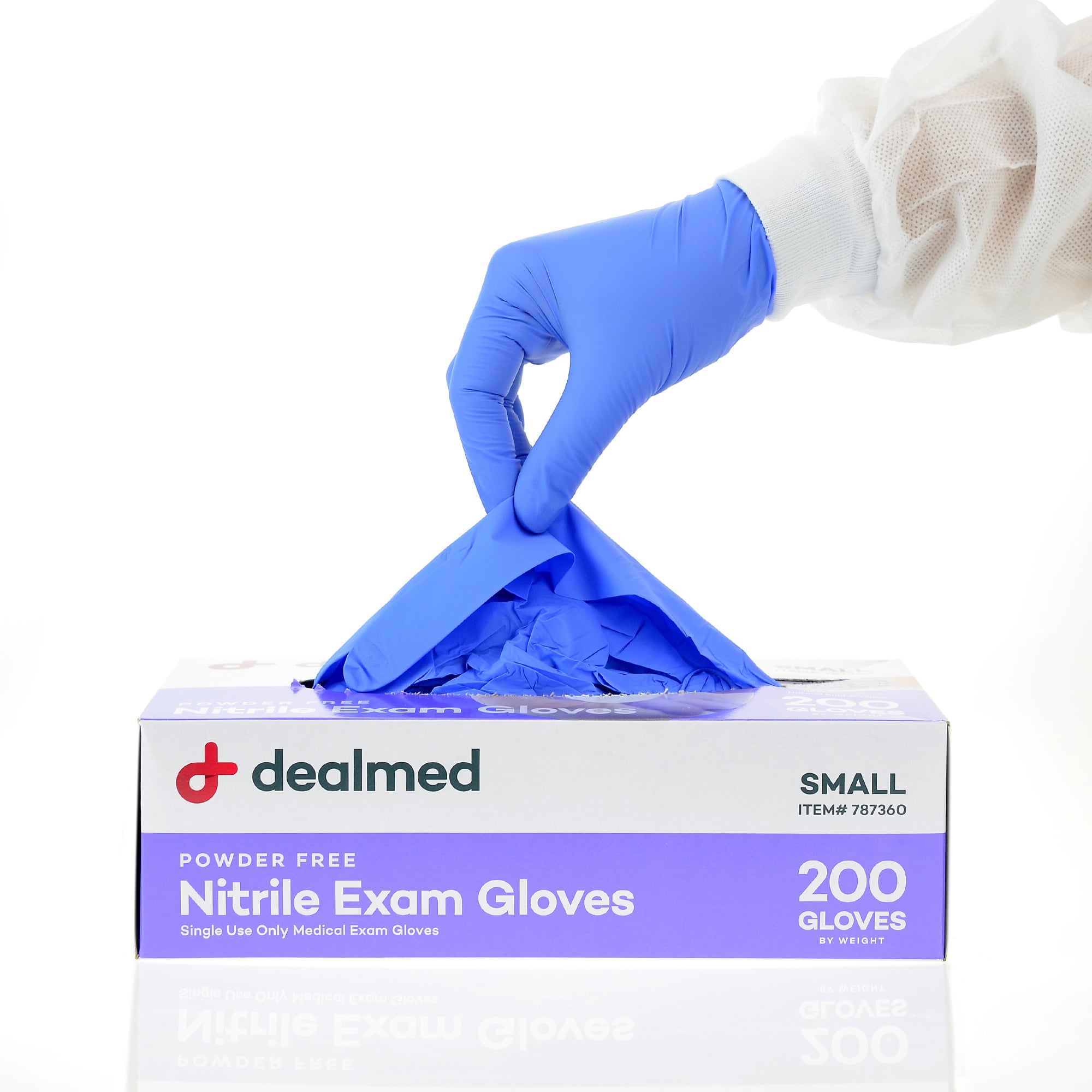 Small 300/Box Dealmed Nitrile Exam Gloves