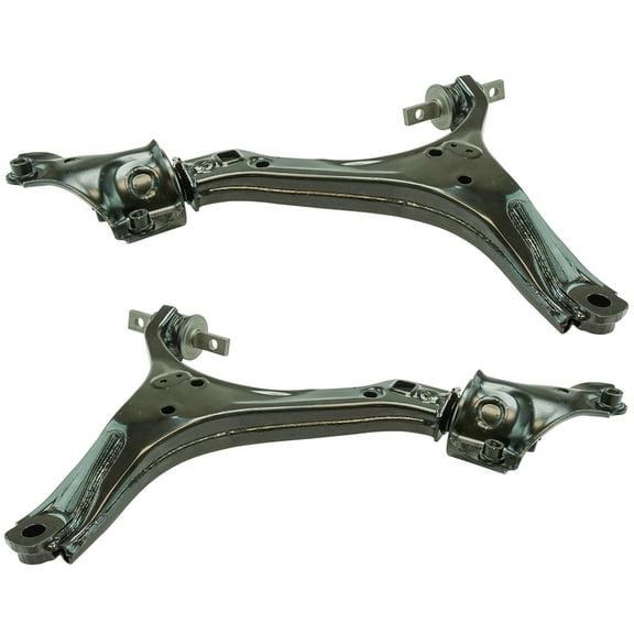 TRQ Front Lower Suspension Control Arm LH RH Pair 2pc for Honda Accord CVT AT PSA62889