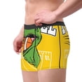 thumbnail image 2 of Pofeuu T-Rex Playing Football Print Men’s Boxer Briefs, Moisture-Wicking Underwear, Regular,Trunk-X-Large, 2 of 5