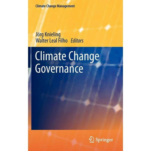 Climate Change Management Climate Change Governance, (Hardcover)