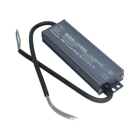 Alimentation LED, Transformateur De Lumière à Noyau De Cuivre Pour  L'éclairage 12V 5A 