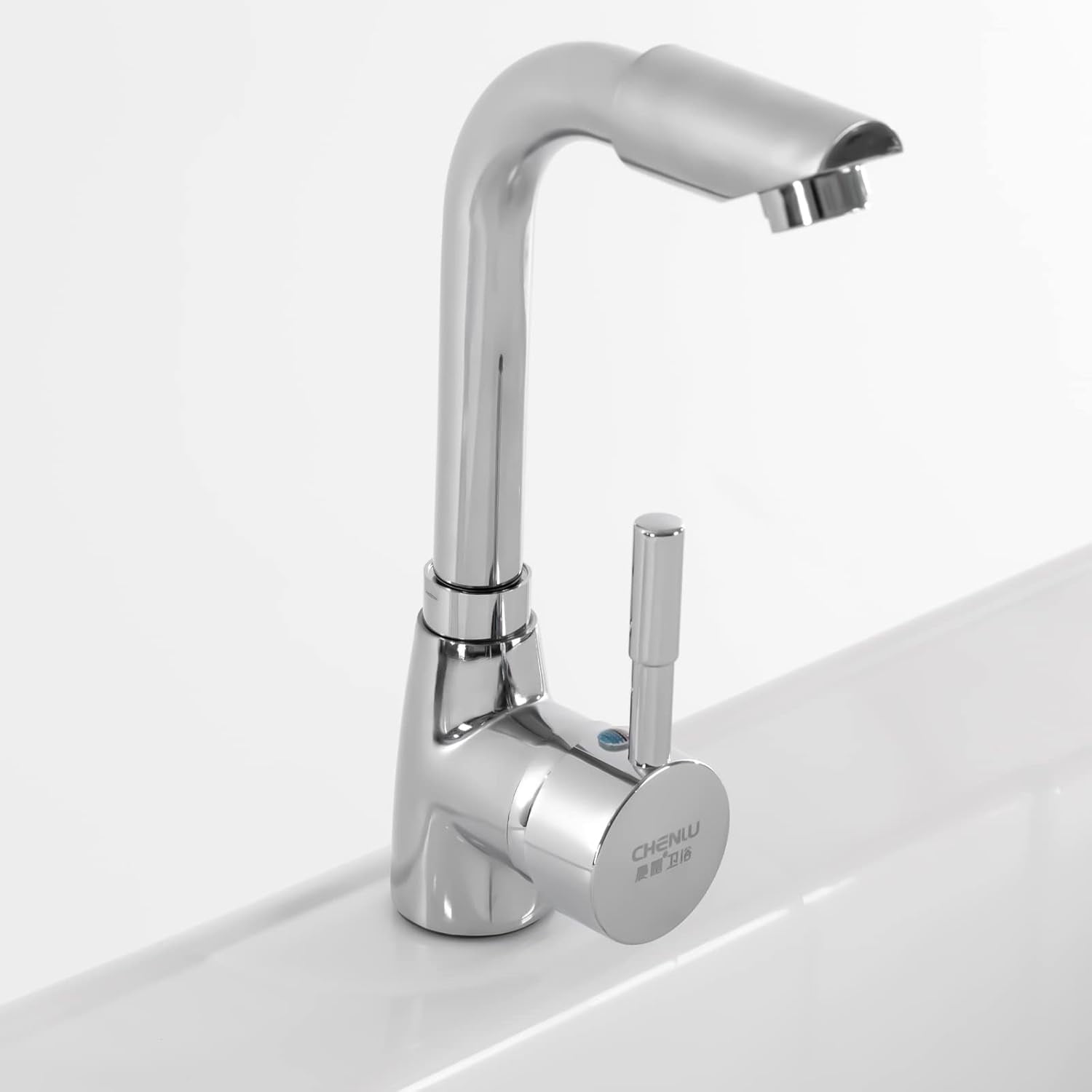 Standing Laundry Sink, Indoor and Outdoor Utility Sink with Hot and Cold Faucet and Drain Kit, Plastic Laundry Garage Sink Fits Bathrooms Sundries Room(31.5×22.05×31.5 Inch)