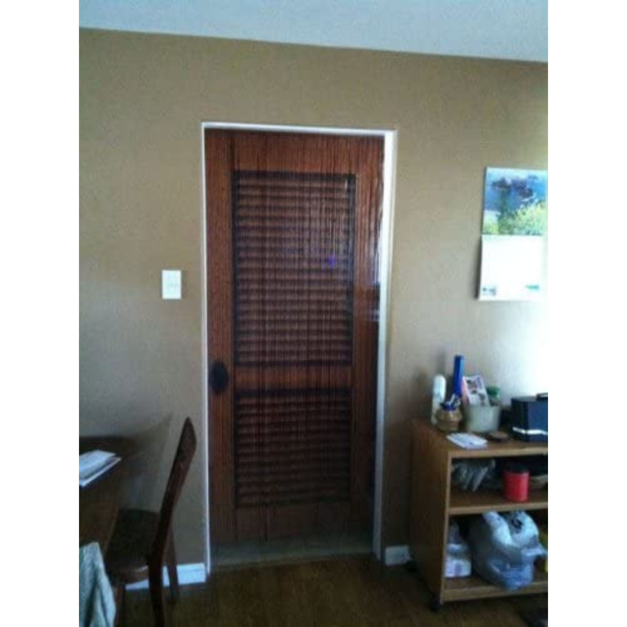 Beaded Doorway Curtains Bead Strands For Living Room Bedroom Door Kitchen Handmade Japanese 125 Strings Vintage Divider Painted Louver Door