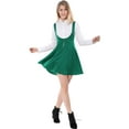thumbnail image 3 of Vestido Dde San Patricio Allegra K Decoración De Botones Verde S, 3 of 6