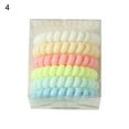 thumbnail image 2 of AURORA TRADE 6PCS Spiral Hair Ties, Coil Hair Ties, Phone Cord Hair Ties, Ponytail Hair Coils No Crease, 2 of 5