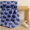thumbnail image 4 of Soimoi Blue Cotton Voile Fabric Wolf & Landscape Nature Print Fabric by the Yard 42 Inch Wide, 4 of 7