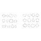 thumbnail image 3 of Bearachild Paquete de 12 molde antiadherente para galletas de Acción de Gracias, molde para galletas, decoración de pasteles, sello de caramelo, Type3 NO3 Bearachild HA008949-01, 3 of 6