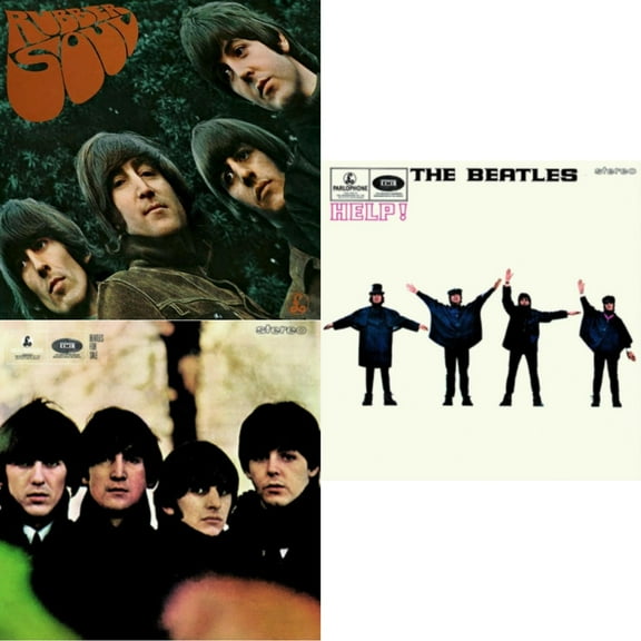 Rubber Soul & Beatles For Sale & Help [LP Vinyl Bundle]