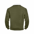 thumbnail image 6 of Mens Zip Up Sweatshirt 2026 Fall Winter Long Sleeve Casual Stand Collar Full Zipper Sweatshirt Jacket Cardigan Outerwear, 6 of 6