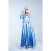 Disguise Elsa Fancy-Dress Costume for Adults with Deluxe Design, Womens, Halloween