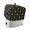 Blue, variant on Toaster Cover 2 Slice, Sunflower, Dustproof Bakeware Oven Protector with Top Hook, Gradual Geometric Abstract Modern Black Waterproof Small Kitchen Appliance Toasters Dust Cover, 12"x7.5"x8"