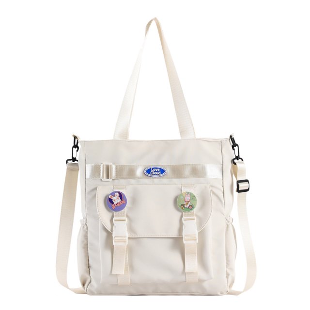 Bolso bandolera Paquete informal de mujer, bolso de tela de retazos de lona, correa ajustable, Bolso de ocio