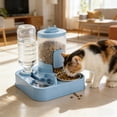 thumbnail image 4 of Function Elevated Pet Feeder and Water Bowl Station with Adjustable Non- Stand for Cats and Dogs, 4 of 5