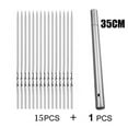 thumbnail image 1 of High Quality Stainless Steel Bbq Skewers with Storage Tube Outdoor Bbq Tools, 1 of 5